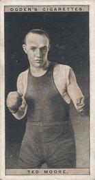 1928 Ogden's Pugilists in Action #30 Ted Moore Front