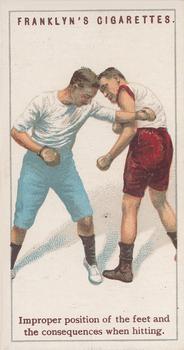1924 Franklyn Davey’s Boxing #22 Improper position Front