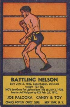 1950 Joe Palooka Boxers (R437) #NNO Battling Nelson Front