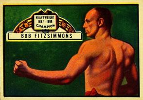 1951 Topps Ringside #55 Bob Fitzsimmons Front