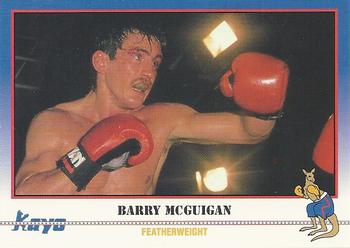 1991 Kayo #143 Barry McGuigan Front