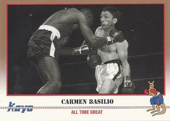 1991 Kayo #215 Carmen Basilio Front