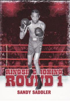 2010 Ringside Boxing Round One #3 Sandy Saddler Front
