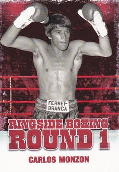 2010 Ringside Boxing Round One #8 Carlos Monzon Front
