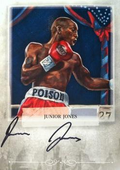 2010 Ringside Boxing Round One - Autographs Silver #AJJ1 Junior Jones Front