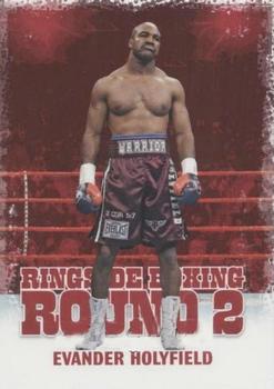 2011 Ringside Boxing Round Two #114 Evander Holyfield Front