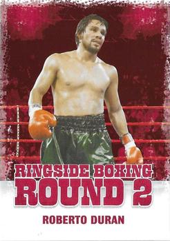 2011 Ringside Boxing Round Two #110 Roberto Duran Front