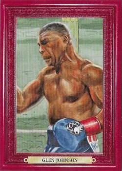 2011 Ringside Boxing Round Two - Turkey Red #102 Glen Johnson Front