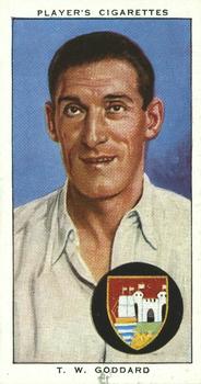 1938 Player's Cricketers #10 Tom Goddard Front