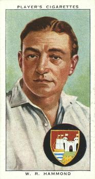 1938 Player's Cricketers #12 Walter Hammond Front