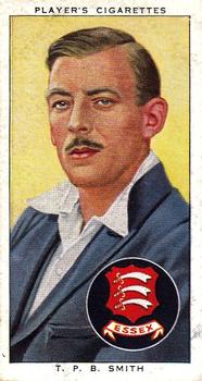 1938 Player's Cricketers #26 Peter Smith Front