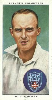 1938 Player's Cricketers #46 Bill O'Reilly Front