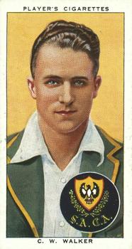 1938 Player's Cricketers #48 Charlie Walker Front