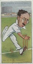 1926 Player's Cricketers (Caricatures by RIP) #9 Percy Fender Front