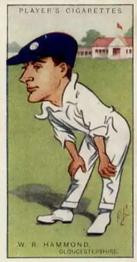 1926 Player's Cricketers (Caricatures by RIP) #15 Wally Hammond Front