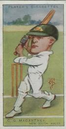 1926 Player's Cricketers (Caricatures by RIP) #25 Charlie Macartney Front