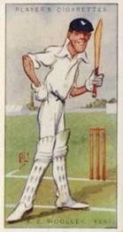 1926 Player's Cricketers (Caricatures by RIP) #50 Frank Woolley Front