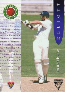 1995-96 Futera Cricket #25 Matthew Elliott Front