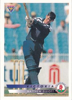 1994-95 Futera Cricket #84 Matthew Elliott Front