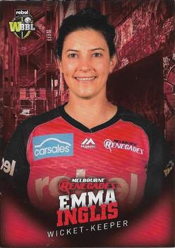 2017-18 Tap 'N' Play BBL Cricket #076 Emma Inglis Front