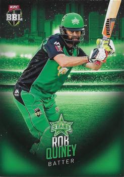 2017-18 Tap 'N' Play BBL Cricket #090 Rob Quiney Front