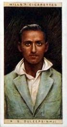 1928 Wills's Cricketers #10 Kumar Duleepsinhji Front
