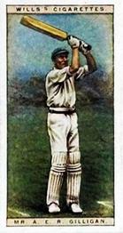 1928 Wills's Cricketers #15 Arthur Gilligan Front