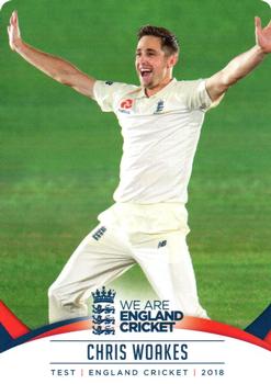 2018 Tap 'N' Play We are England Cricket #021 Chris Woakes Front