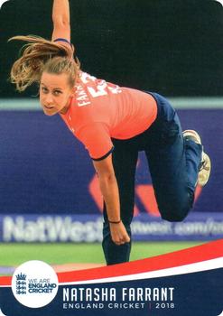 2018 Tap 'N' Play We are England Cricket #048 Natasha Farrant Front