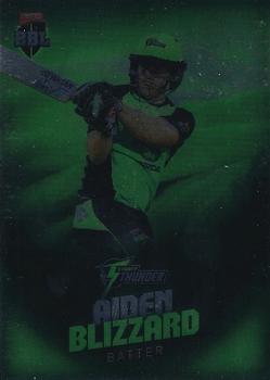 2017-18 Tap 'N' Play BBL Cricket - Base Parallel #142 Aiden Blizzard Front