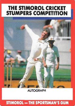 1990-91 Scanlens Cricket The Aussies vs The Poms #21 Robert Holland Front
