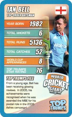 2015 Top Trumps World Cricket Stars ODI Edition #NNO Ian Bell Front