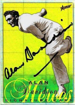 1998-99 Select Tradition Hobby Exclusive - Hero Signatures #HS3 Alan Davidson Front