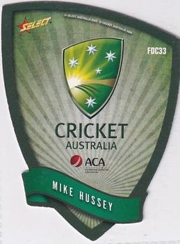 2009-10 Select - Holofoil Die Cut #FDC33 Mike Hussey Back