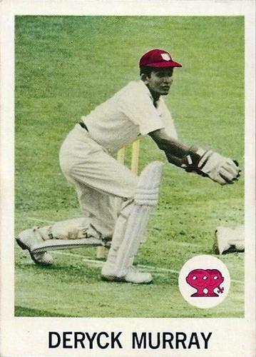 1965 Scanlen's Cricket #40 Deryck Murray Front