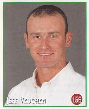 1997-98 Select Cricket Stickers #156 Jeff Vaughan Front