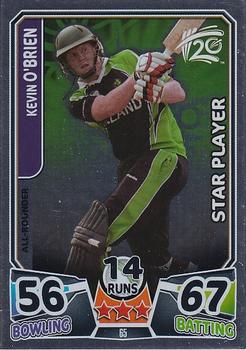 2014 Topps Cricket Attax ICC World Twenty20 #65 Kevin O'Brien Front