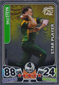 2014 Topps Cricket Attax ICC World Twenty20 #107 Dale Steyn Front