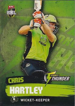 2015-16 Tap 'N' Play CA/BBL Cricket #171 Chris Hartley Front