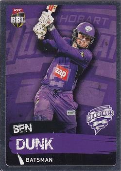 2015-16 Tap 'N' Play CA/BBL Cricket - Silver #094 Ben Dunk Front