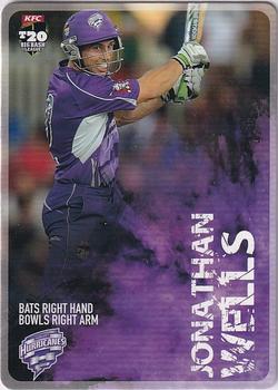 2014-15 Tap 'N' Play CA/BBL Cricket #102 Jonathan Wells Front