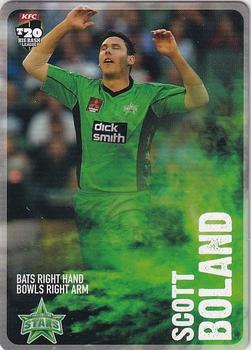 2014-15 Tap 'N' Play CA/BBL Cricket #127 Scott Boland Front