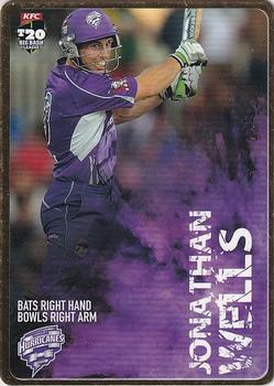 2014-15 Tap 'N' Play CA/BBL Cricket - Gold #102 Jonathan Wells Front