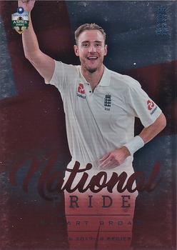 2017-18 Tap 'N' Play Ashes - National Pride #NP-11 Stuart Broad Front