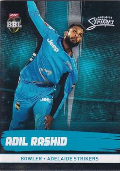2016-17 Tap 'N' Play CA/BBL Cricket #075 Adil Rashid Front