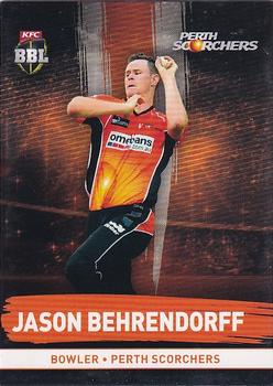 2016-17 Tap 'N' Play CA/BBL Cricket #152 Jason Behrendorff Front