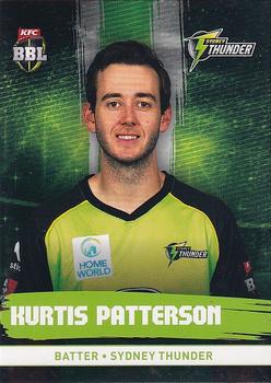 2016-17 Tap 'N' Play CA/BBL Cricket #192 Kurtis Patterson Front