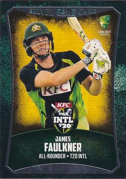 2016-17 Tap 'N' Play CA/BBL Cricket - Silver #051 James Faulkner Front