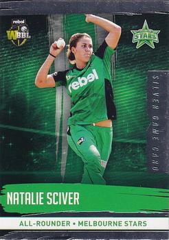 2016-17 Tap 'N' Play CA/BBL Cricket - Silver #149 Natalie Sciver Front