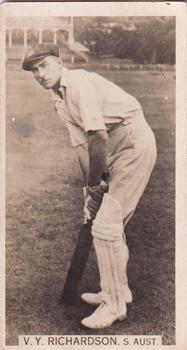 1928-29 Wills's Cricket Season #NNO Vic Richardson Front